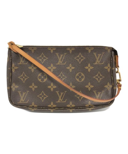 LOUIS VUITTON（ルイ ヴィトン）LOUIS VUITTON (ルイ ヴィトン) ポシェット・アクセソワール ブラウンの古着・服飾アイテム