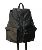 PORTERポーター）の古着「TANKER BACKPACK」｜ブラック