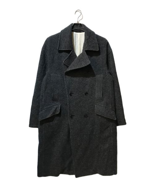 TOGA VIRILIS（トーガ ビリリース）TOGA VIRILIS (トーガ ビリリース) LOW GAUGE LONG COAT グレー サイズ:46の古着・服飾アイテム