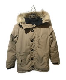 CANADA GOOSE（カナダグース）の古着「バンクーバー ダウンジャケット」｜ベージュ