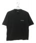 BALENCIAGA（バレンシアガ）の古着「LOGO ミディアムフィット Tシャツ」｜ブラック