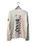 MONCLER (モンクレール) AWAKE (アウェイク) AWAKE GENIUS ロゴスウェット ホワイト サイズ:２：15000円