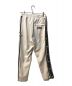 A BATHING APE (アベイシングエイプ) Jersey Track Pants ブラウン×ホワイト サイズ:S：10000円