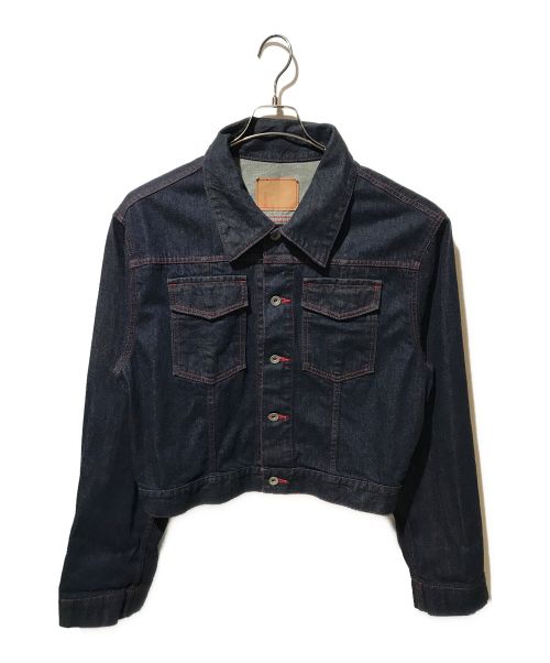 六舞宴（ロクブエン）六舞宴 (ロクブエン) Future Organic Denim G jacket インディゴ サイズ:中(XL)の古着・服飾アイテム