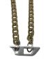 DIESEL (ディーゼル) NECKLACES シルバー×ゴールド：13000円