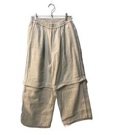 MAISON SPECIAL（メゾンスペシャル）の古着「【LIMITED EDITION】2WAY Baggy Pants」｜ベージュ