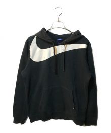 NIKE（ナイキ）の古着「NIKE FLEECE HYBRID PO HOODIE」｜ブラック