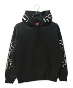 SUPREMEシュプリーム）の古着「Team Chenille Hooded」｜ブラック