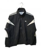 adidasアディダス）の古着「Rekive Woven Track Jacket」｜ブラック