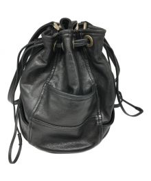 beautiful people（ビューティフルピープル）の古着「RIDERS MINI DRAWSTRING BAG」｜ブラック