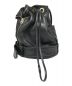 beautiful people (ビューティフルピープル) RIDERS MINI DRAWSTRING BAG ブラック：23000円