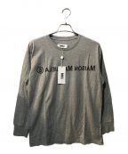 MM6 Maison Margielaエムエムシックス メゾンマルジェラ）の古着「ロングスリーブTシャツ」｜グレー