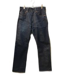 MOMOTARO JEANS（桃太郎ジーンズ）の古着「銅丹レガシィブルー・スリムテーパード ジッパーフライ」｜インディゴ