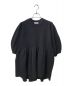 CLANE（クラネ）の古着「BALLOON SLEEVE GATHER KNIT TOPS」｜ネイビー