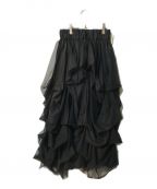 THE TOEザ トー）の古着「Iris tulle skirt」｜ブラック