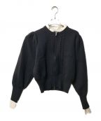 Bibiy.ビビィ）の古着「SUSIE SHIRT KNIT」｜ネイビー