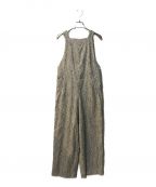 CLANEクラネ）の古着「COCOON SALOPETTE PANTS」｜ベージュ