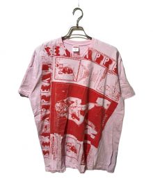 SUPREME（シュプリーム）の古着「COLLAGE TEE」｜ピンク