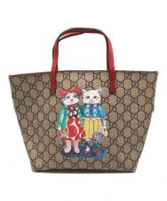 GUCCI (グッチ) ハンドバッグ ベージュ