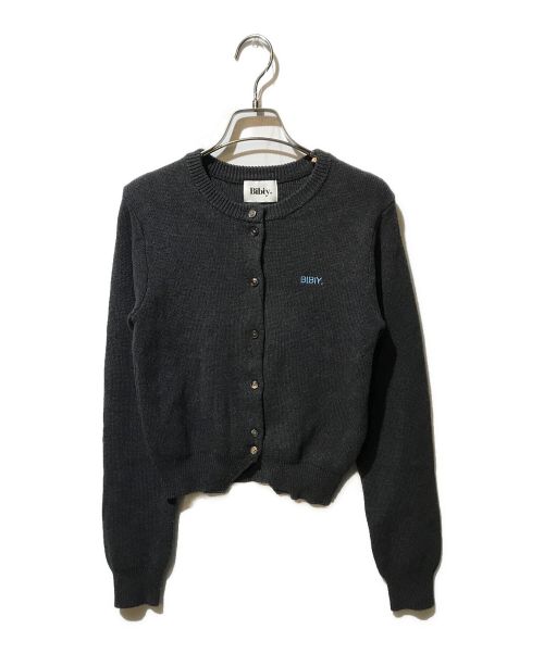 Bibiy.（ビビィ）Bibiy. (ビビィ) BRUSH CARDIGAN グレー サイズ:Freeの古着・服飾アイテム