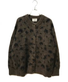 CLANE（クラネ）の古着「MOHAIR LOOSE KNIT CARDIGAN」｜ブラウン