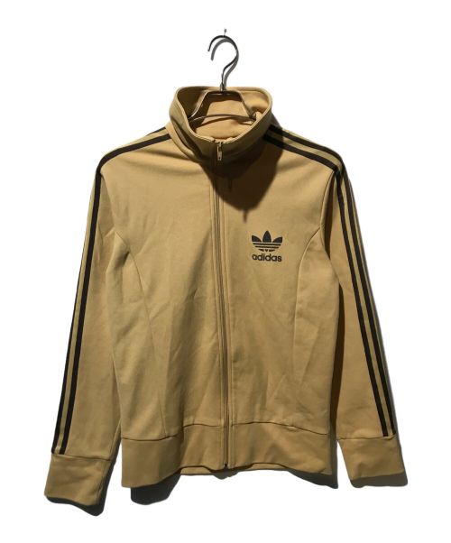 adidas（アディダス）adidas (アディダス) トラックジャケット ブラウン サイズ:Lの古着・服飾アイテム