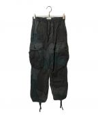 MARKAマーカ）の古着「FATIGUE PANTS TUMBLED ORGANIC COTTON POPLIN」｜グレー