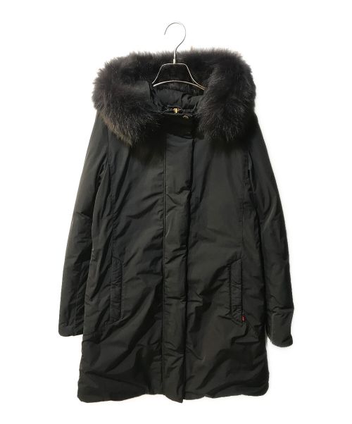 IENA（イエナ）IENA (イエナ) WOOLRICH (ウールリッチ) 別注 MAPLE ダウンコート ブラック サイズ:Sの古着・服飾アイテム