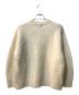 CLANE (クラネ) MOHAIR LOOSE KNIT CARDIGAN ホワイト サイズ:1 未使用品：24000円