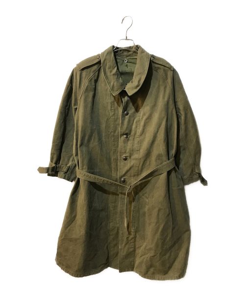 French Army（フランス軍）French Army (フランス軍) M-35モーターサイクルコート オリーブ サイズ:下記参照の古着・服飾アイテム