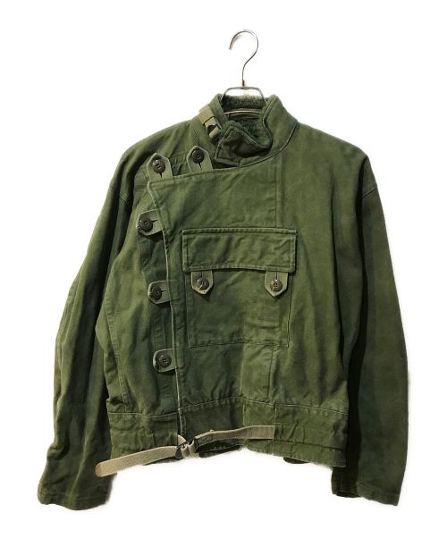 USED（ユーズド）USED (ユーズド) モーターサイクルジャケット オリーブ サイズ:下記参照の古着・服飾アイテム