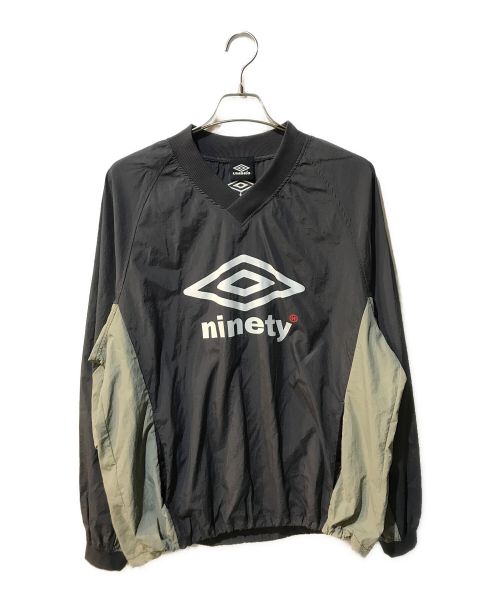 UMBRO（アンブロ）UMBRO (アンブロ) 9090 (9090) Nylon Pullover グレー サイズ:Lの古着・服飾アイテム