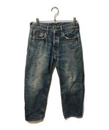 LEVI'S VINTAGE CLOTHING（リーバイス ビンテージ クロージング）の古着「ダメージ加工デニムパンツ」｜ブルー