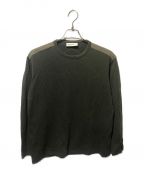 Icebreakerアイスブレーカー）の古着「MERINO PIQUE LS CREWE」｜オリーブ