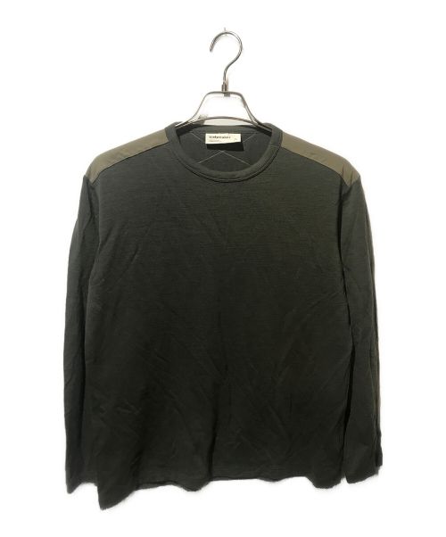 Icebreaker（アイスブレーカー）Icebreaker (アイスブレーカー) MERINO PIQUE LS CREWE オリーブ サイズ:Mの古着・服飾アイテム