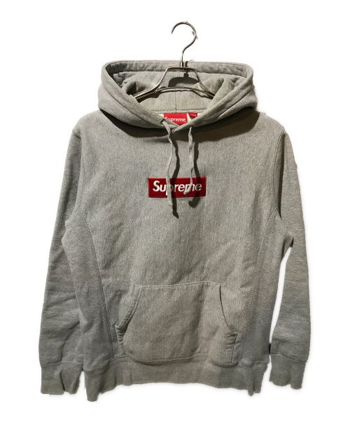 SUPREME（シュプリーム）SUPREME (シュプリーム) box logo hooded グレー サイズ:Mの古着・服飾アイテム