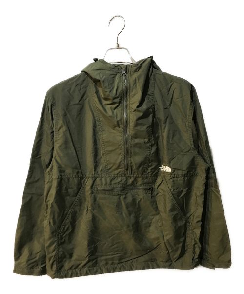 THE NORTH FACE（ザ ノース フェイス）THE NORTH FACE (ザ ノース フェイス) コンパクトアノラック オリーブ サイズ:Mの古着・服飾アイテム