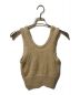 AURALEE (オーラリー) BRUSHED SUPER KID MOHAIR KNIT TANK ベージュ：15000円