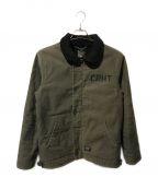 CarHarttカーハート）の古着「CRHT JACKET」｜オリーブ