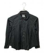 BLACK COMME des GARCONS (ブラック コムデギャルソン) タックシャツ ブラック サイズ:XS