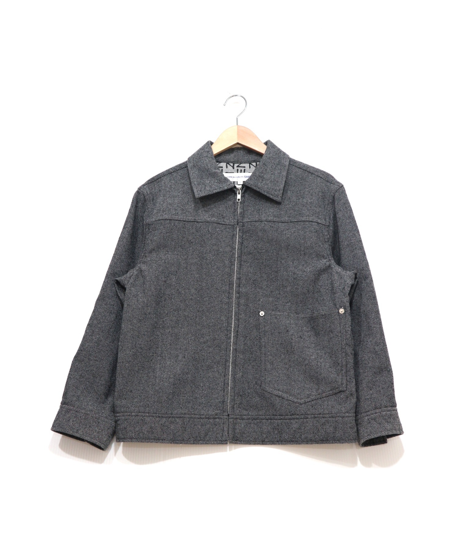 COMME des GARCONS SHIRT コムデギャルソン シャツ 半袖 マーブル 総柄