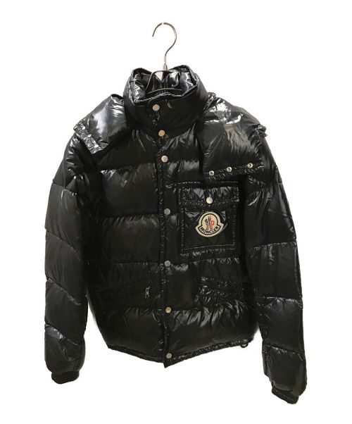 MONCLER（モンクレール）MONCLER (モンクレール) SHIPS JET BLUE (シップスジェットブルー) ダウンジャケット ブラック サイズ:2の古着・服飾アイテム