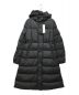 MONCLER（モンクレール）の古着「コンドリユ フーデッドロングダウンジャケット」｜ブラック