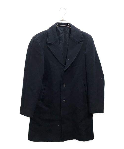 JIL SANDER（ジルサンダー）JIL SANDER (ジルサンダー) チェスターコート ネイビー サイズ:44の古着・服飾アイテム