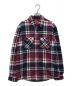 Supreme（シュプリーム）の古着「Heavyweight Plaid Shirt」｜レッド