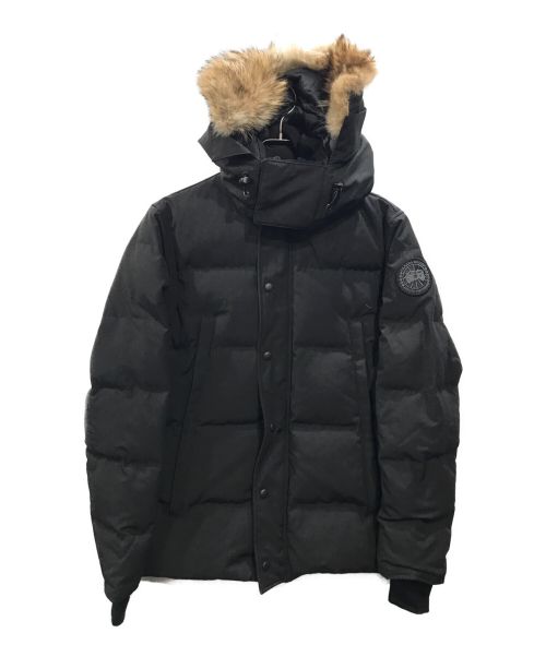 CANADA GOOSE（カナダグース）CANADA GOOSE (カナダグース) WYNDHAM PARKA Black Label ブラック サイズ:Sの古着・服飾アイテム