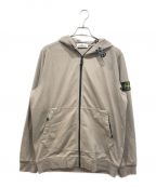 STONE ISLANDストーンアイランド）の古着「Zip Up Cotton Hoodie」｜ブラウン