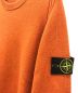 中古・古着 STONE ISLAND (ストーンアイランド) コンパスパッチクルーネックニット オレンジ サイズ:XL：22800円