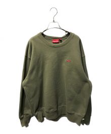 SUPREME（シュプリーム）の古着「スモールボックスロゴ クルーネックスウェット」｜グリーン