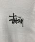 中古・古着 stussy (ステューシー) 長袖ロゴカットソー ホワイト サイズ:M：5000円